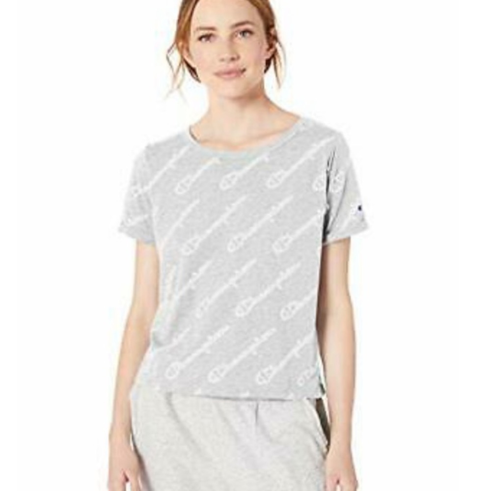 Champion Gray Short Sleeve Tee